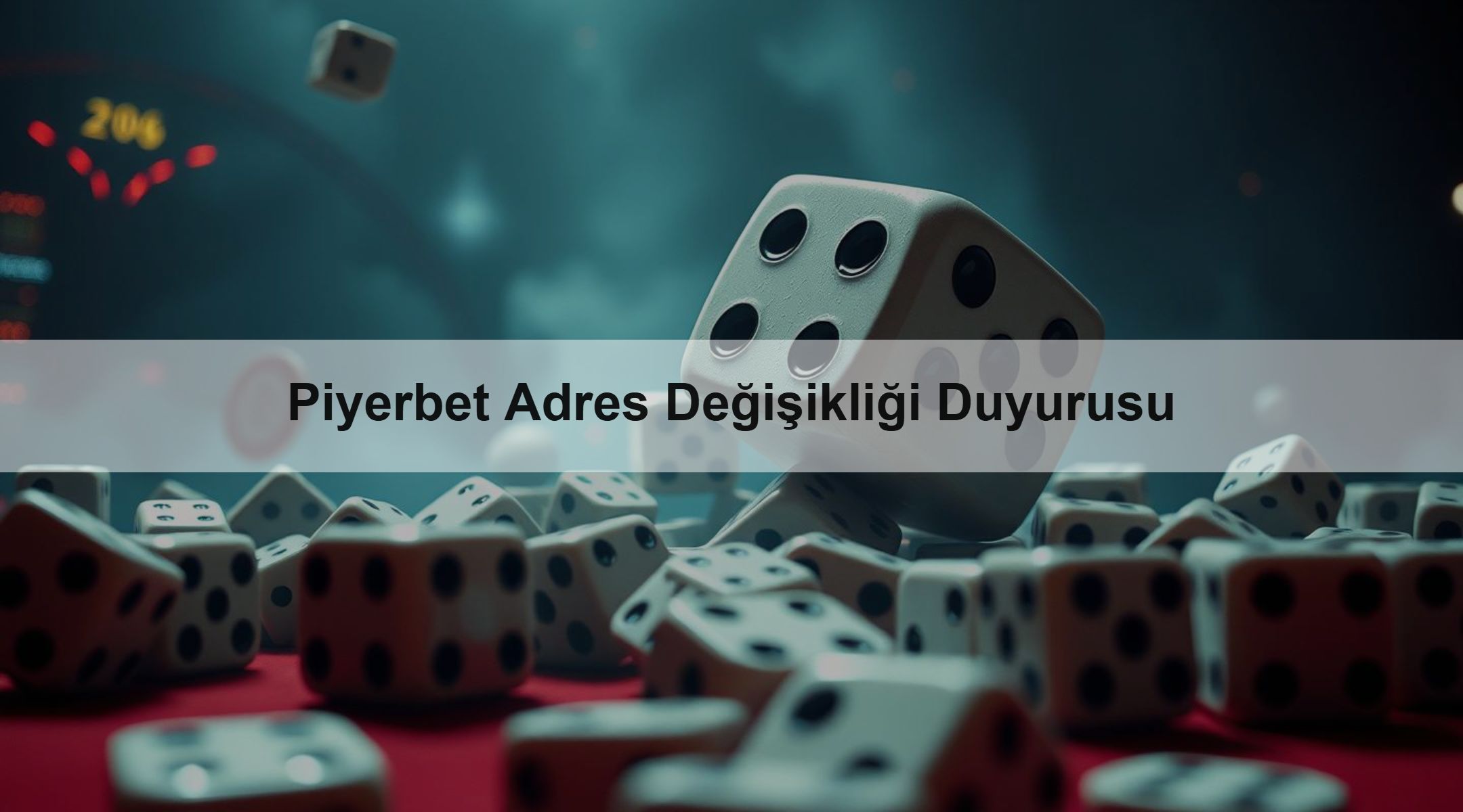 Piyerbet Adres Değişikliği Duyurusu