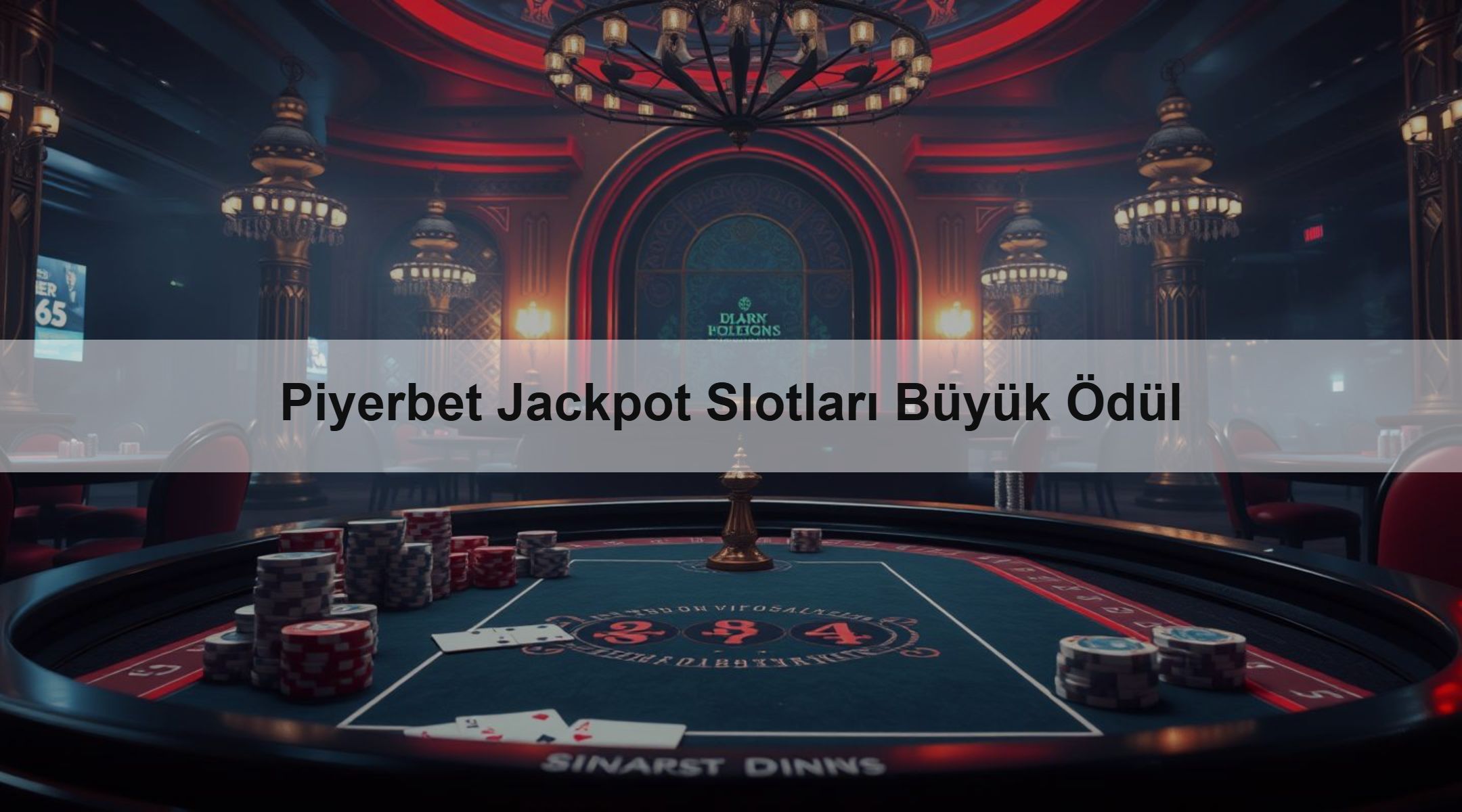 Piyerbet Jackpot Slotları Büyük Ödül